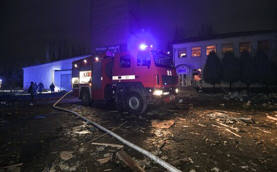 База отдыха в Мелитополе после обстрела