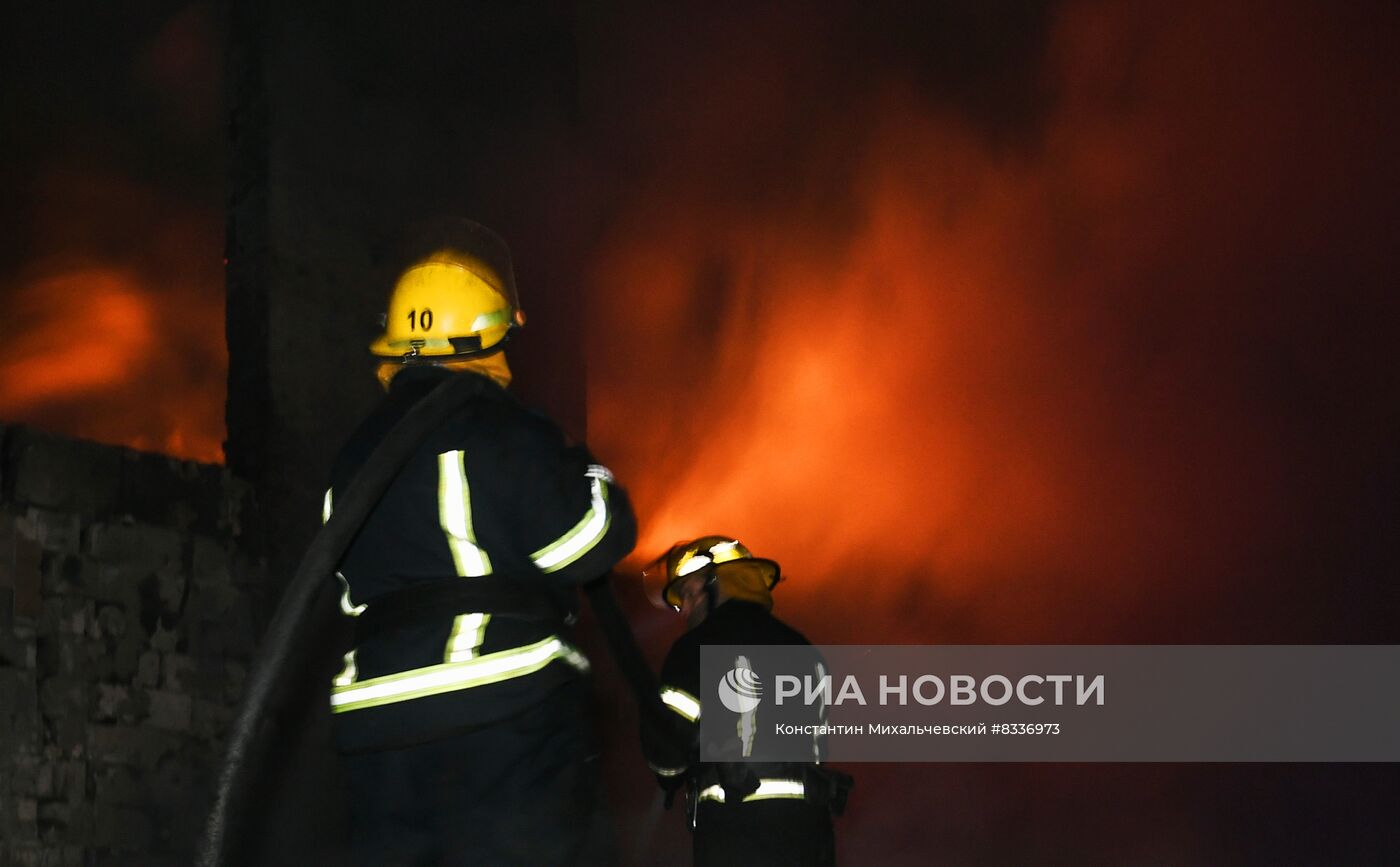 База отдыха в Мелитополе после обстрела