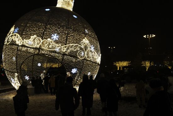 Предновогодняя Москва