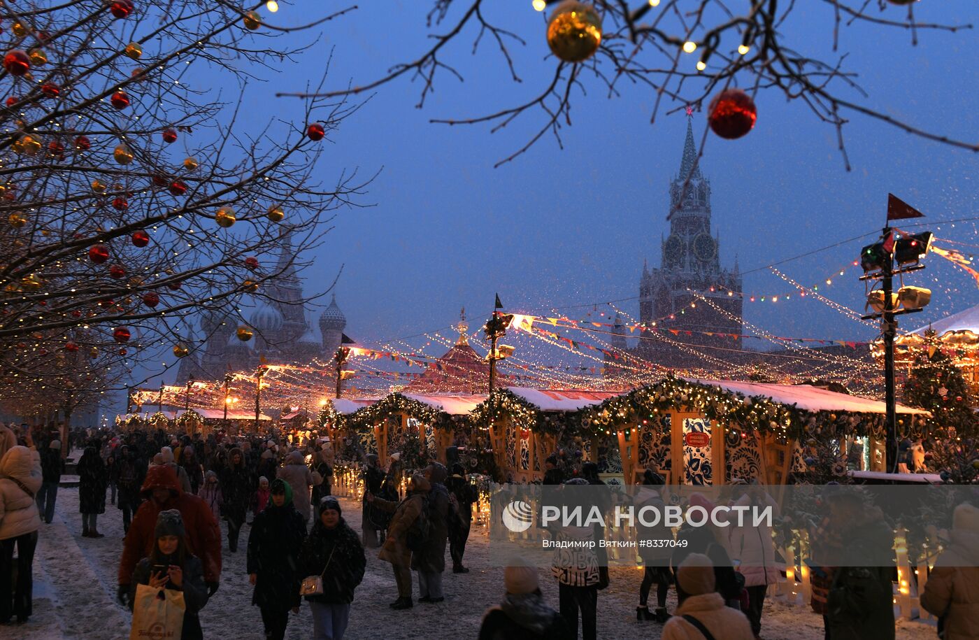 Предновогодняя Москва