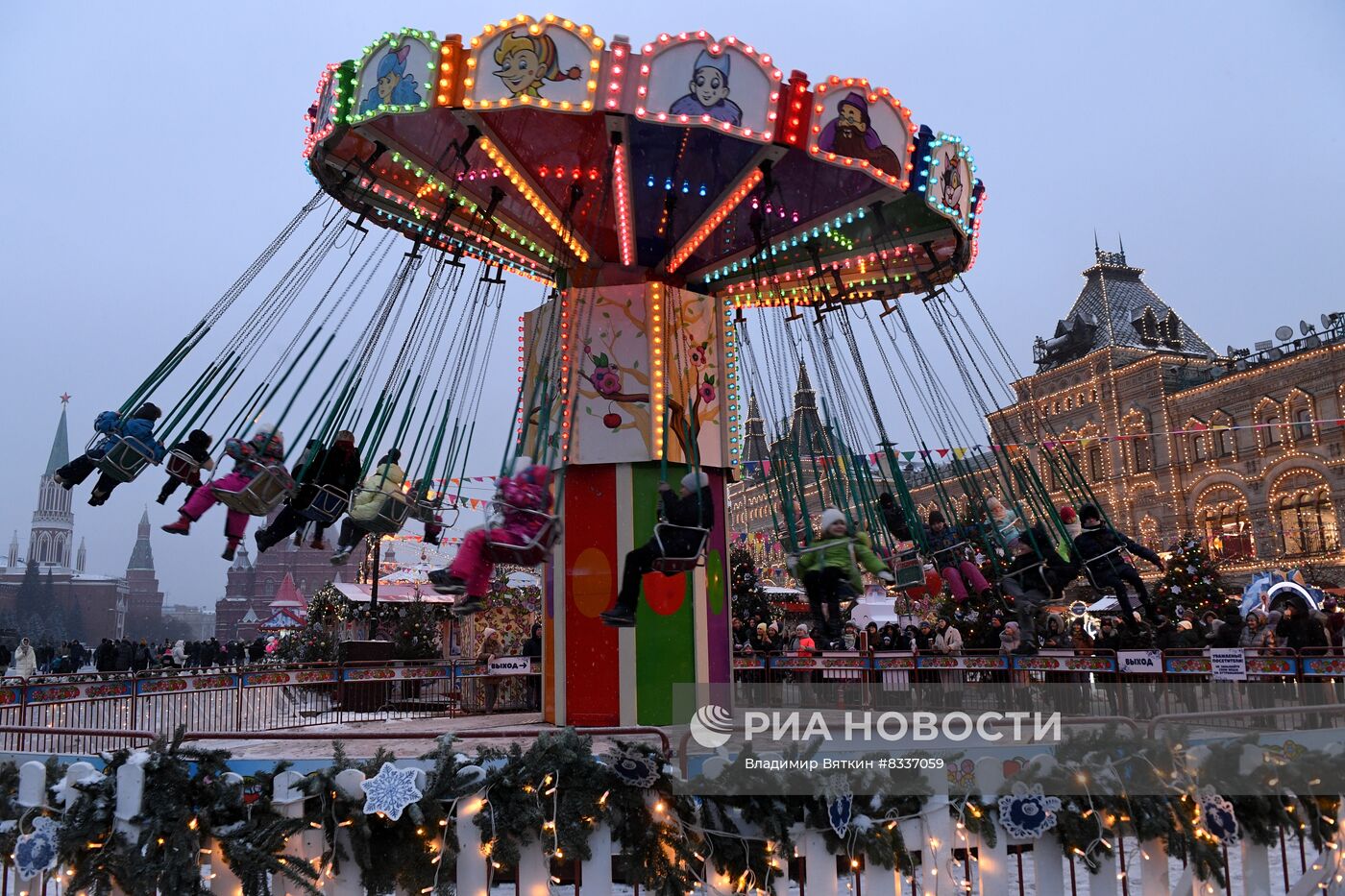 Предновогодняя Москва