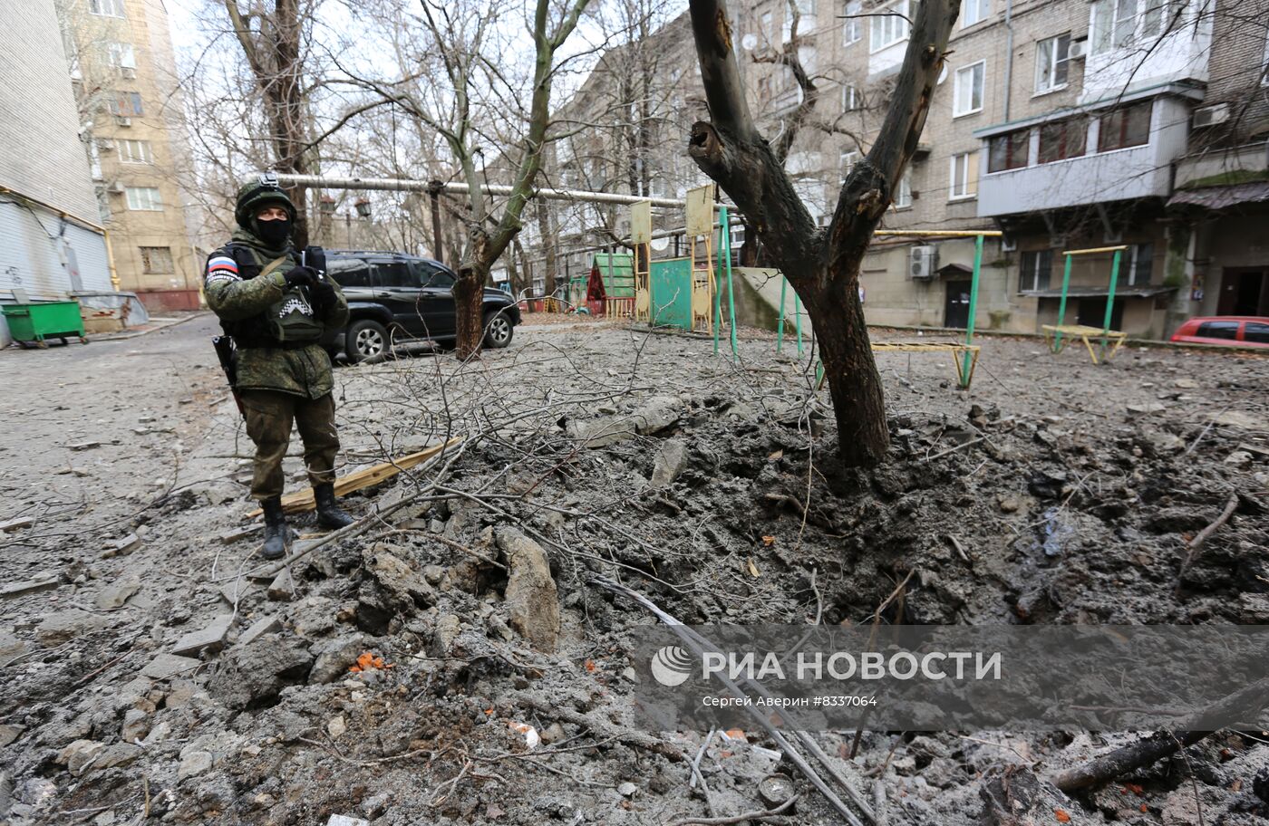 Несколько районов Донецка подверглись обстрелу