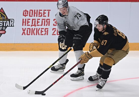 Хоккей. Матч звезд КХЛ - 2022. Финалы