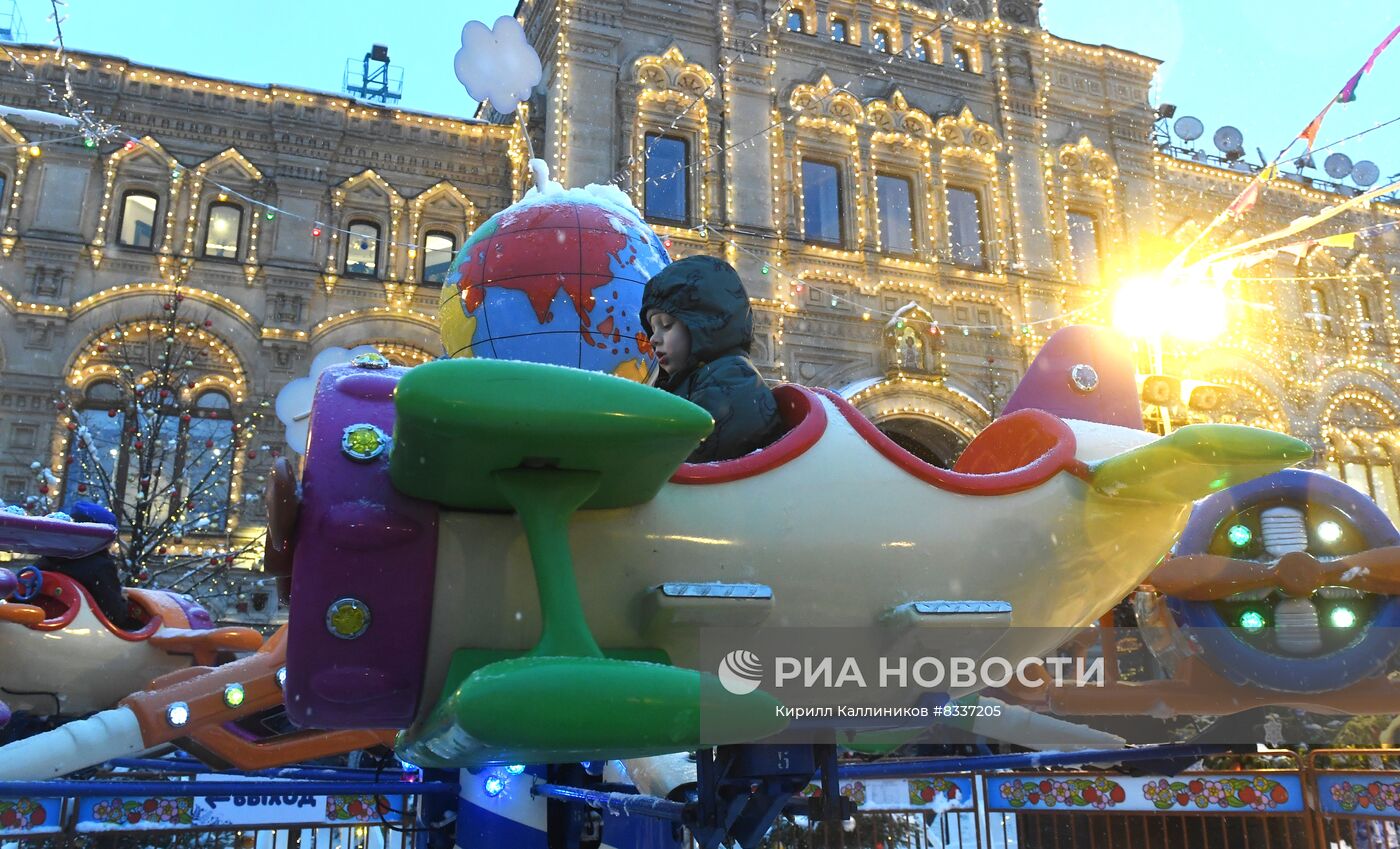 Предновогодняя Москва