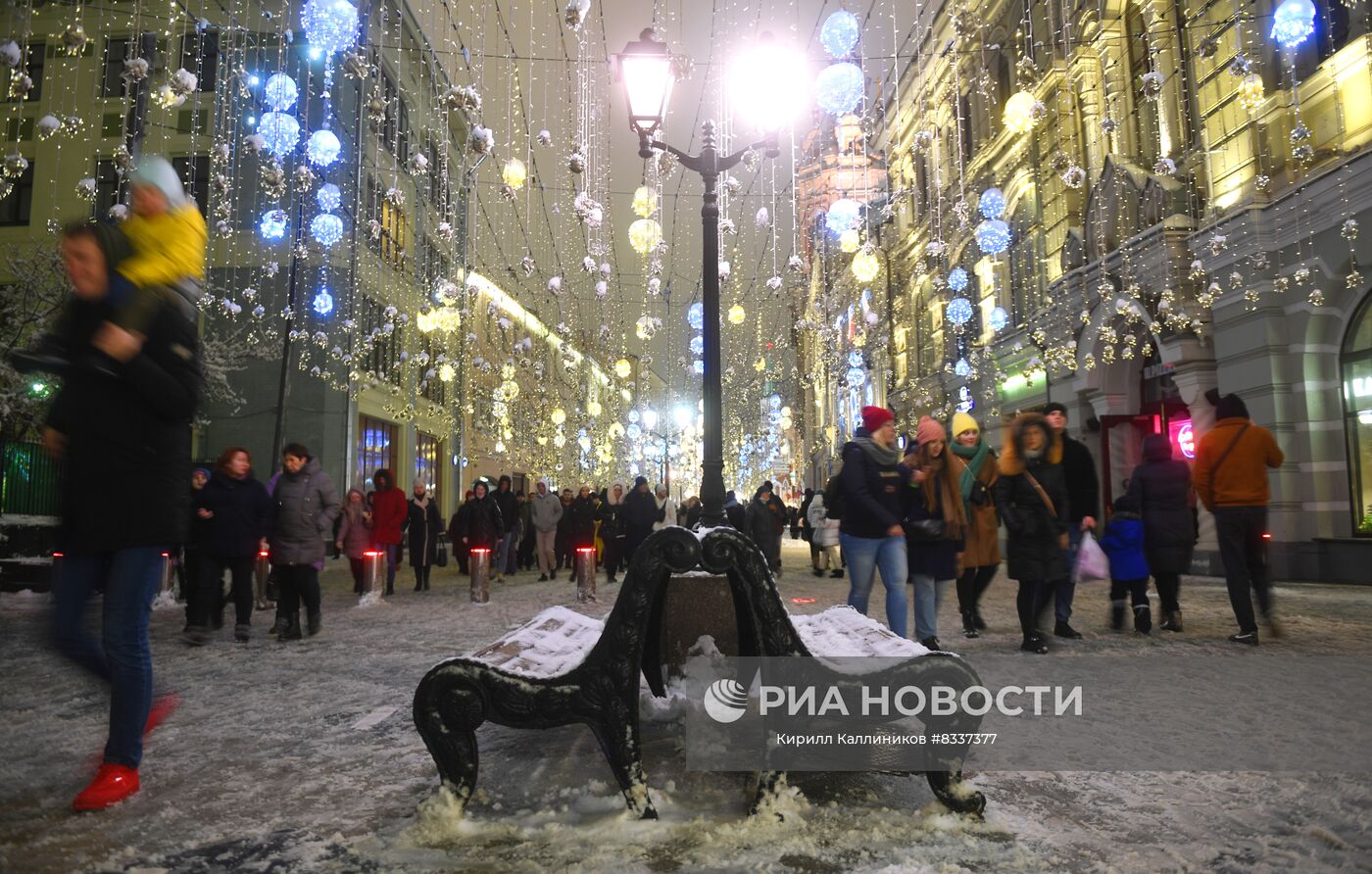 Предновогодняя Москва