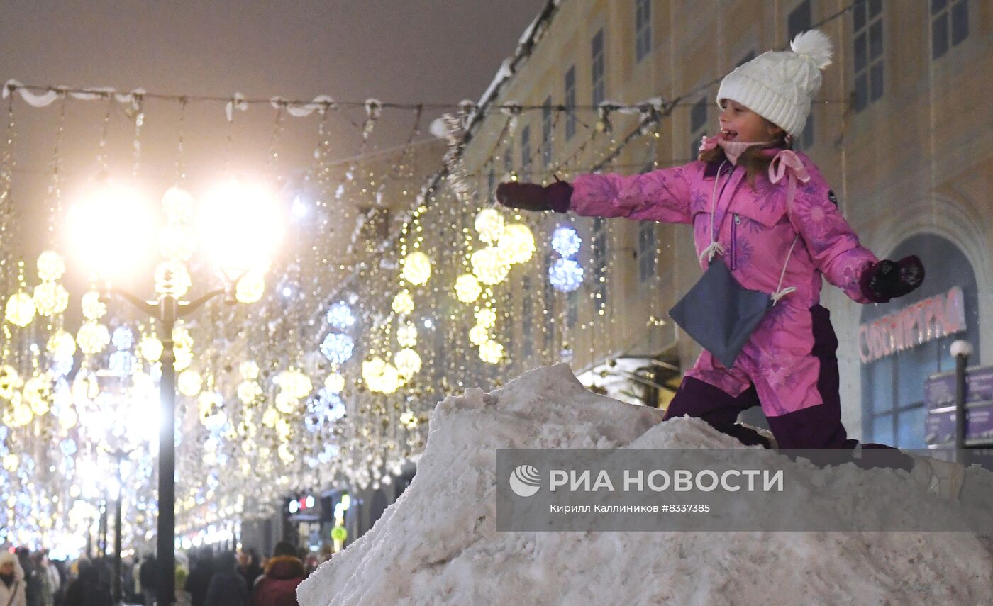 Предновогодняя Москва