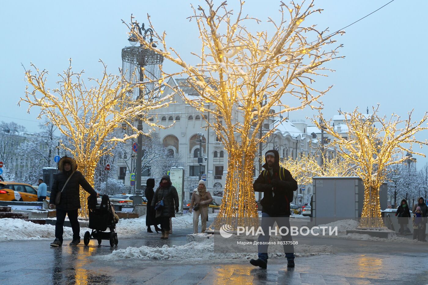 Предновогодняя Москва