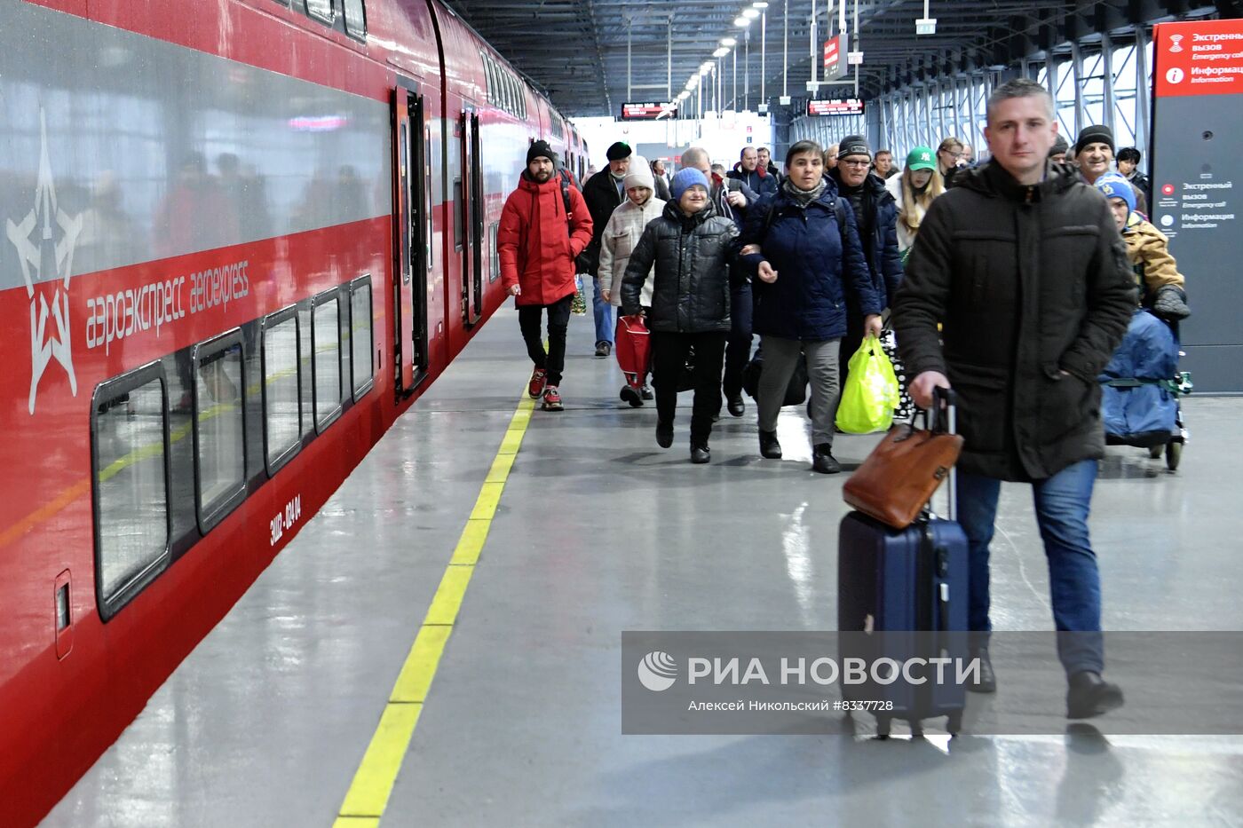 Запуск новой железнодорожной инфраструктуры на участке "Лобня – аэропорт Шереметьево"