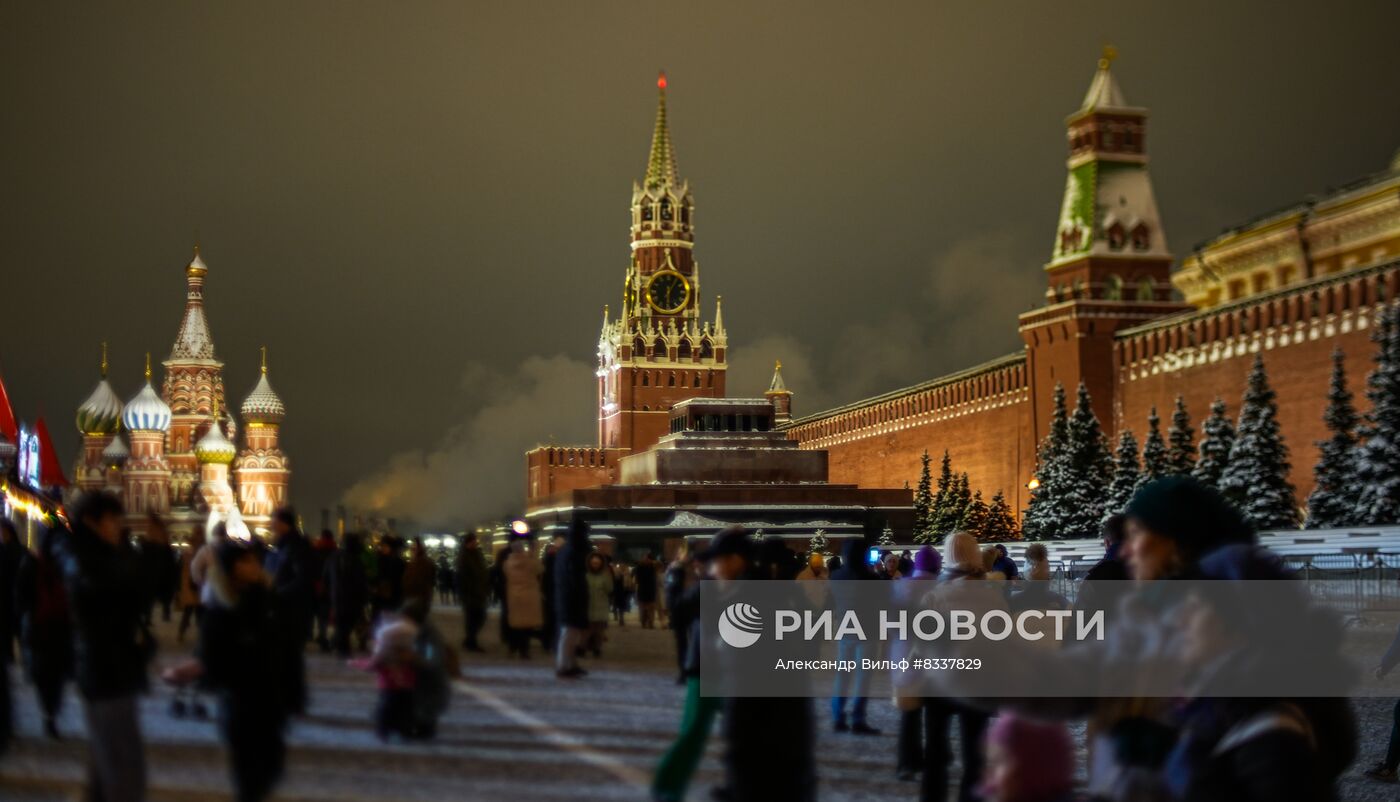 Предновогодняя Москва