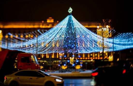 Предновогодняя Москва