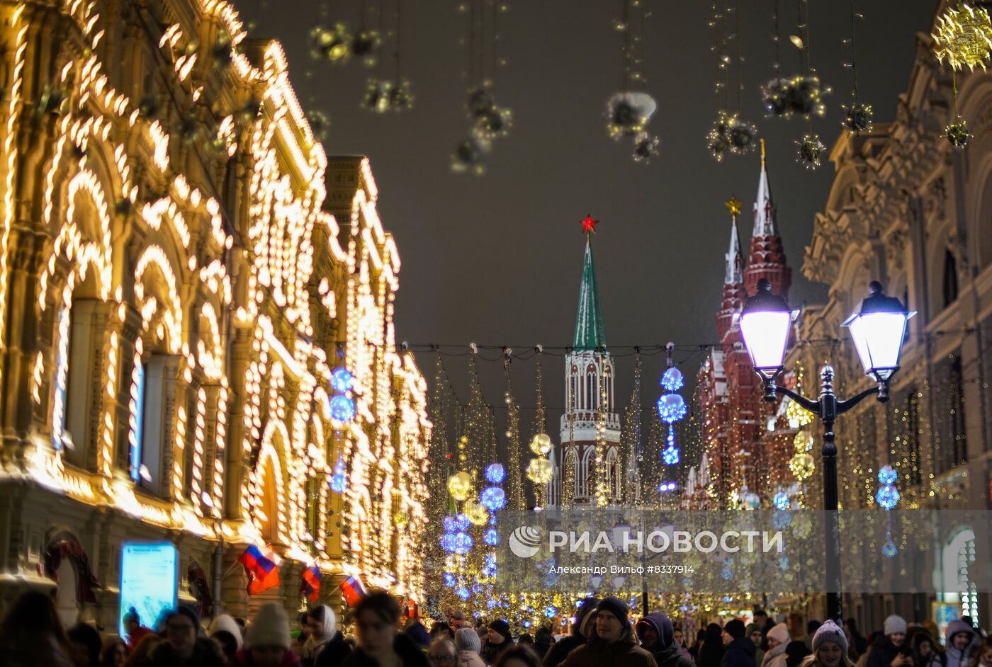 Предновогодняя Москва