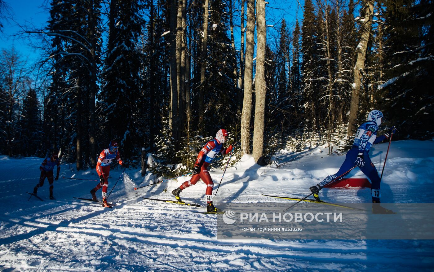 Лыжные гонки. Кубок России. Мужчины. Гонка преследования