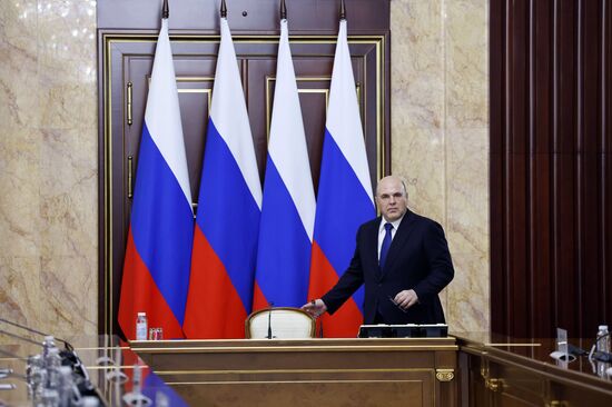 Премьер-министр РФ М. Мишустин провел встречу с членами Экспертного совета при правительстве РФ