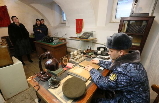 Экспозиции в музее "Тюремный замок" в Красноярске