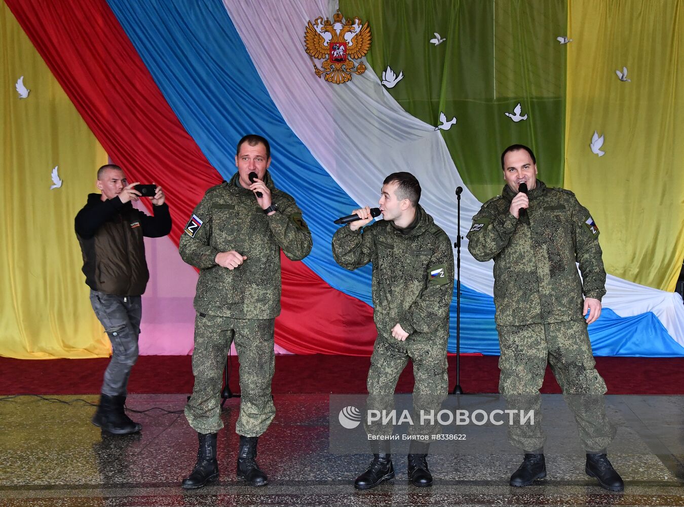 Фронтовая творческая бригада на Херсонском направлении