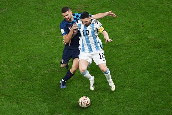 Футбол. ЧМ-2022. Матч Аргентина - Хорватия