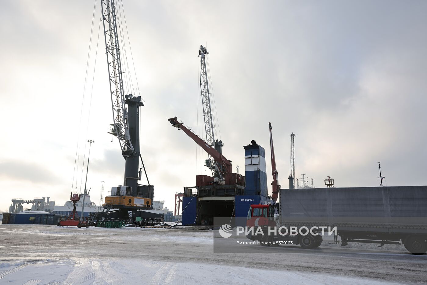 Работа таможни в Калининграде