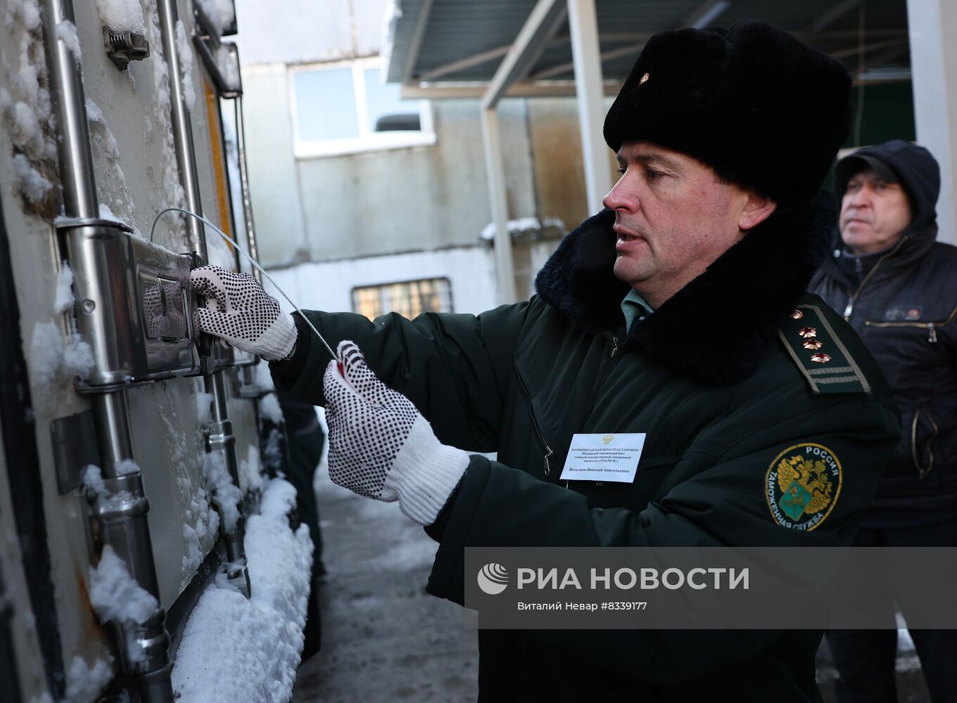 Работа таможни в Калининграде