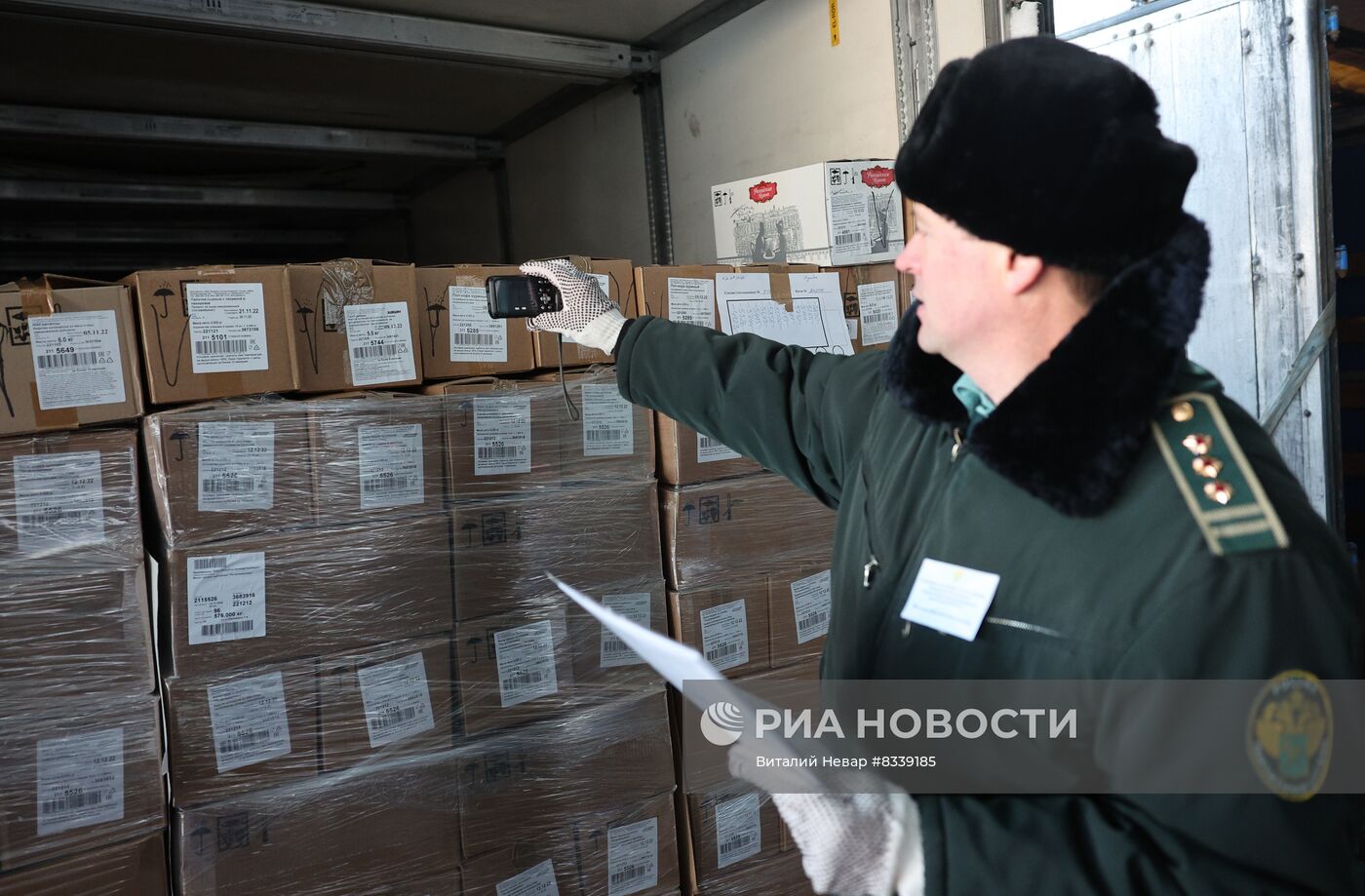 Работа таможни в Калининграде