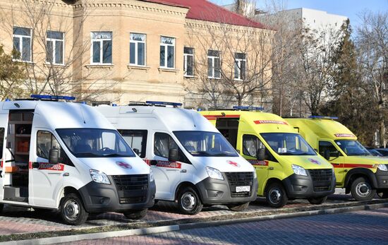 Запорожская область получила 89 машин скорой помощи