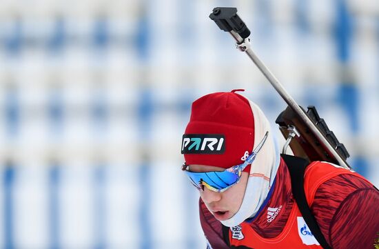 Биатлон. Кубок России. Мужчины. Индивидуальная гонка