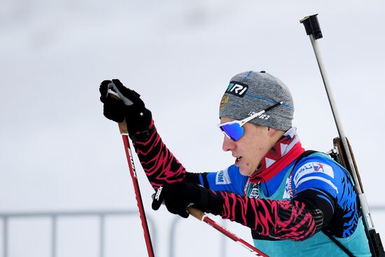 Биатлон. Кубок России. Мужчины. Индивидуальная гонка