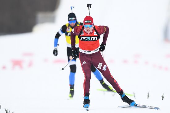 Биатлон. Кубок России. Мужчины. Индивидуальная гонка