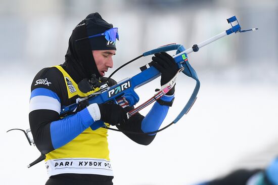 Биатлон. Кубок России. Мужчины. Индивидуальная гонка