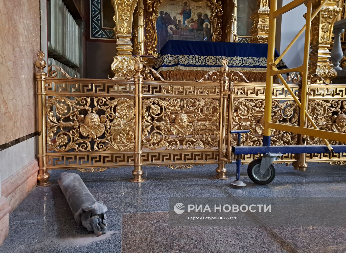 Последствия обстрелов Донецка