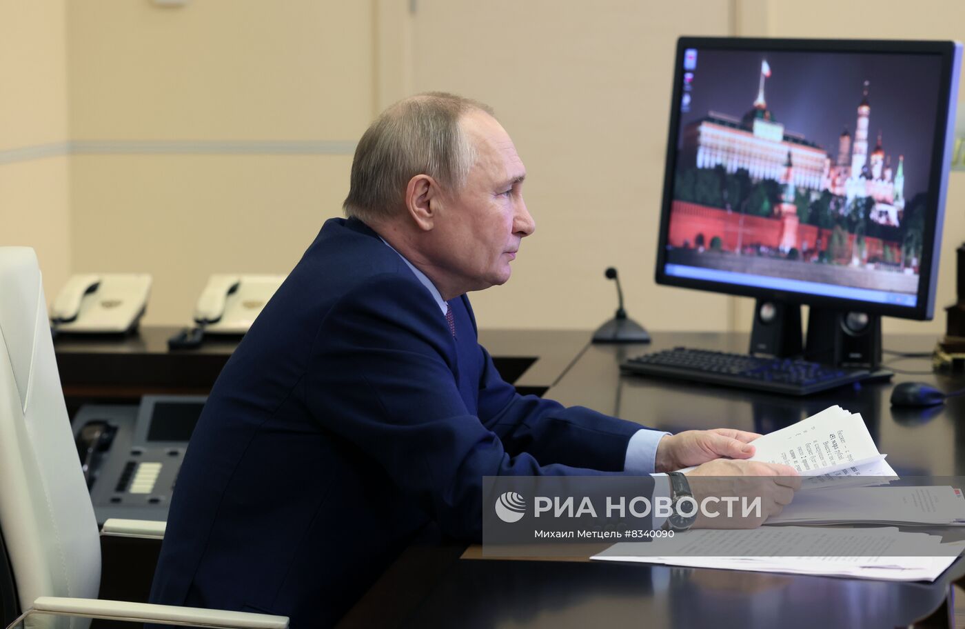 Президент РФ В. Путин провел заседание Совета по стратегическому развитию и нацпроектам