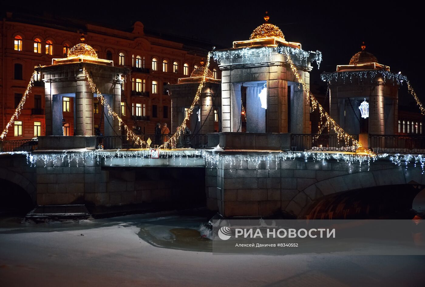 Новогоднее украшение Санкт-Петербурга