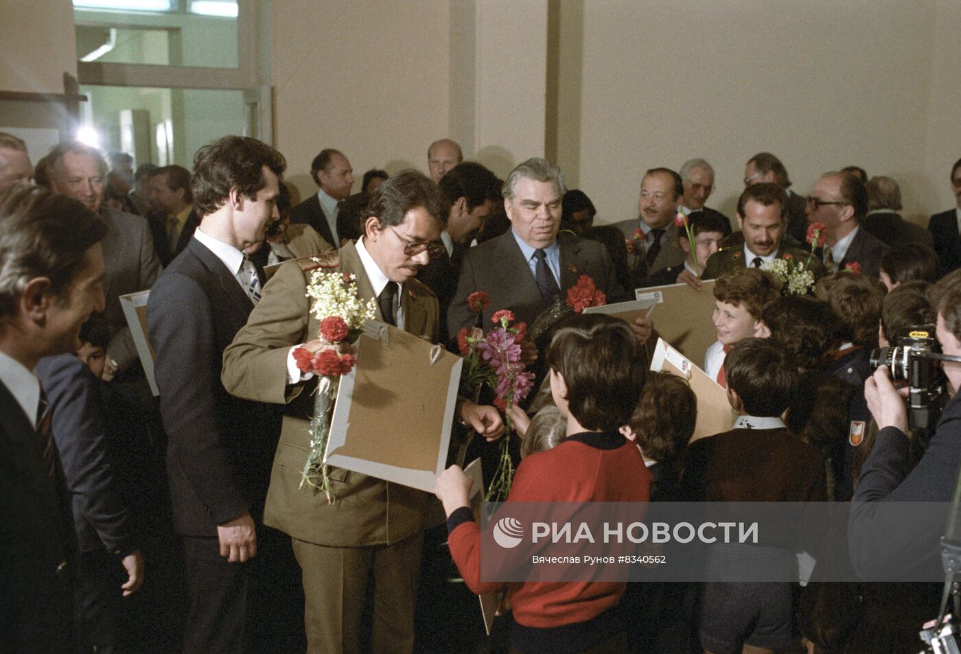 Визит делегации Республики Никарагуа в СССР