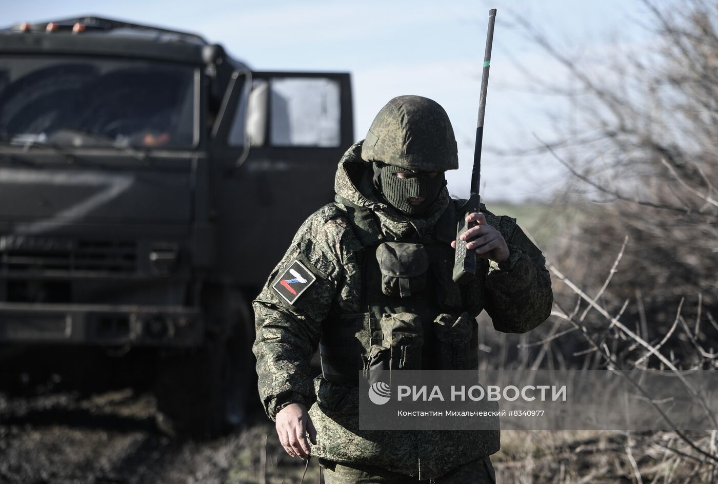 Работа РСЗО на Запорожском направлении