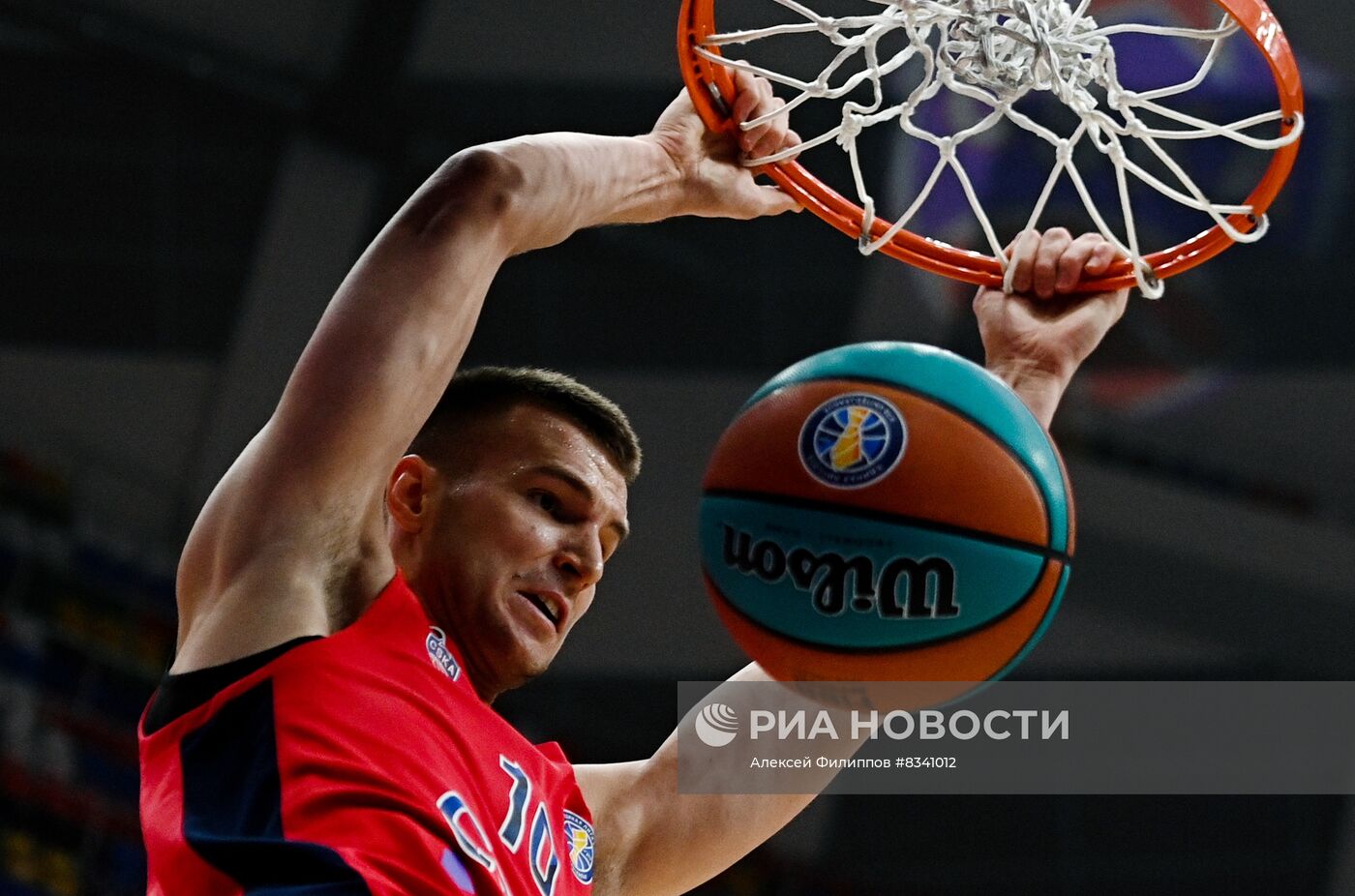 Баскетбол. Единая лига ВТБ. Матч ЦСКА - "Локомотив-Кубань"