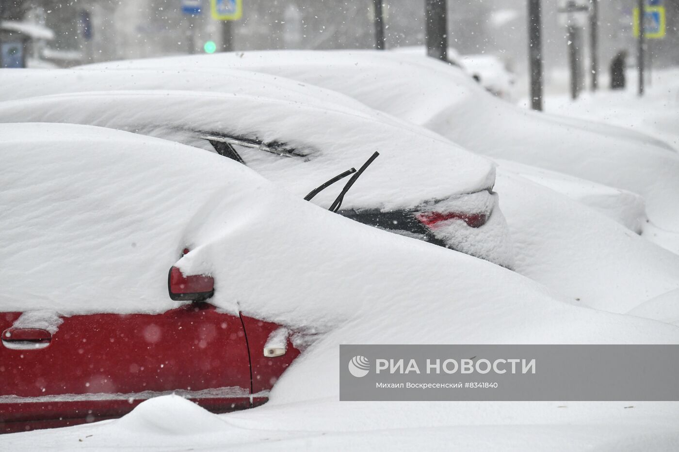 Снег в Москве