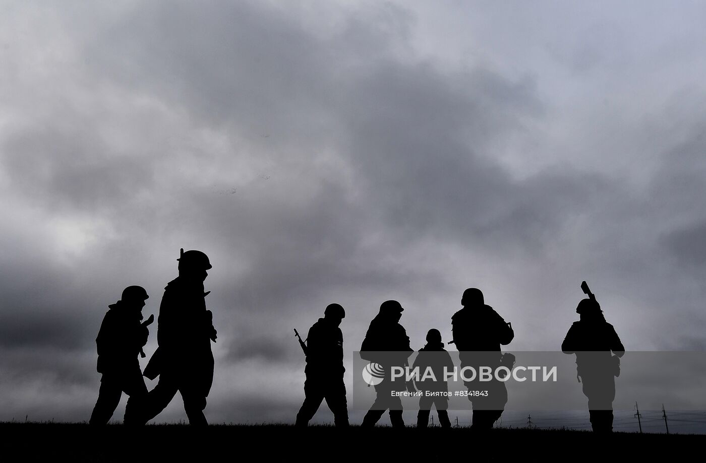 Военная подготовка мобилизованных на Запорожском направлении