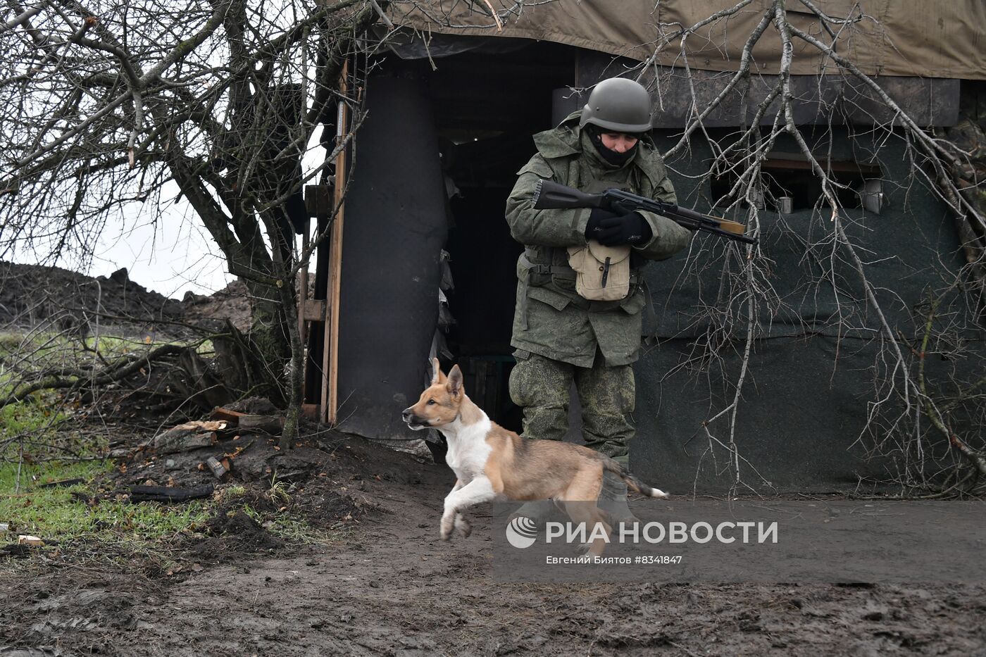 Военная подготовка мобилизованных на Запорожском направлении