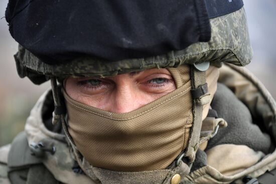 Военная подготовка мобилизованных на Запорожском направлении