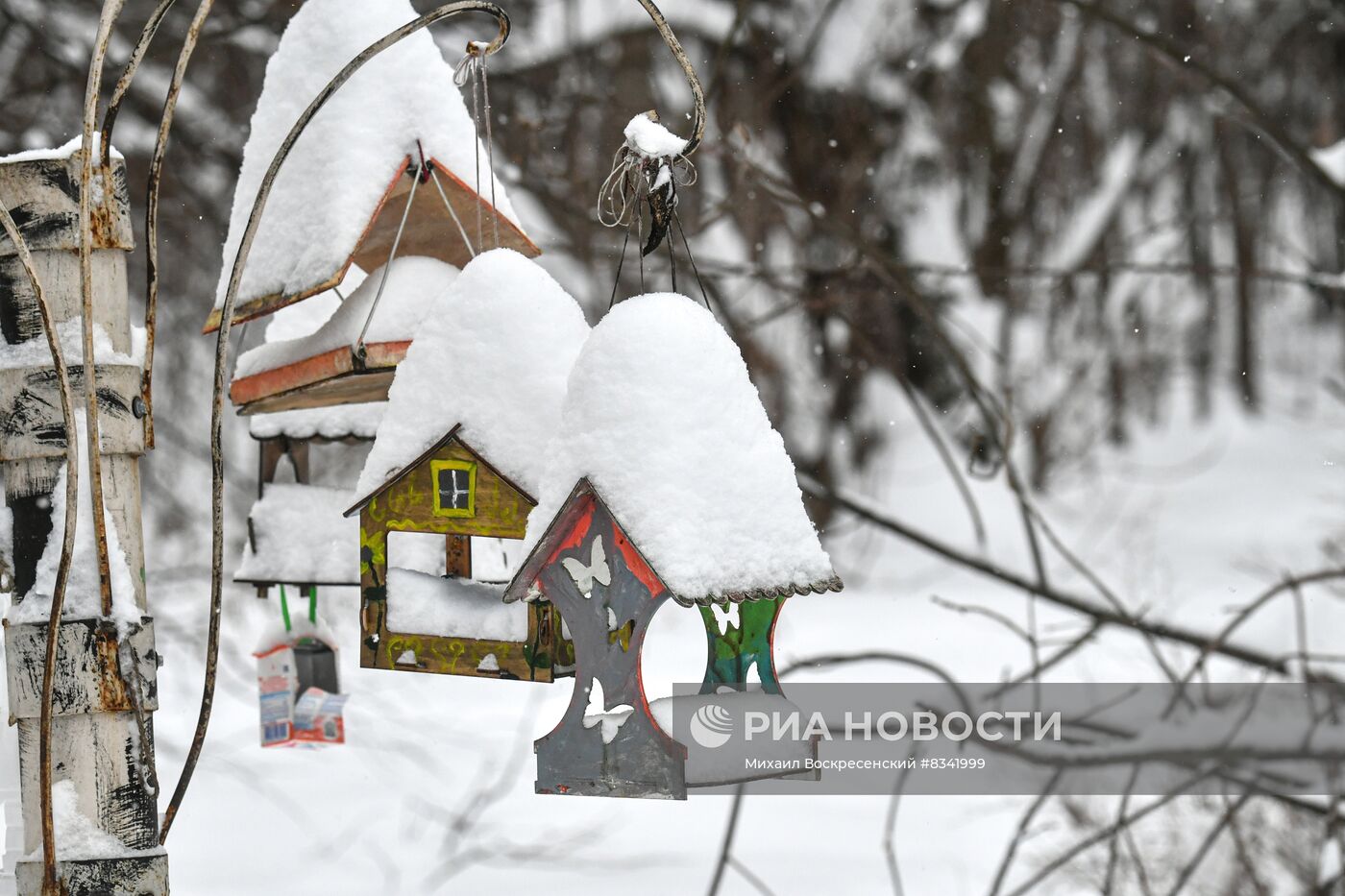Снег в Москве