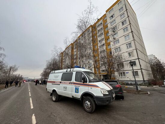 Последствия обстрела Белгородского района