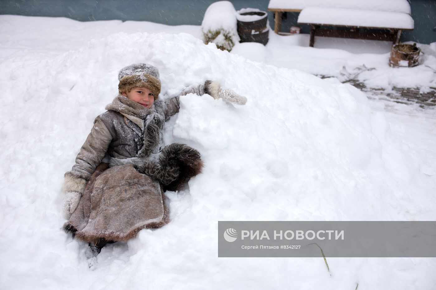 Снег в Москве