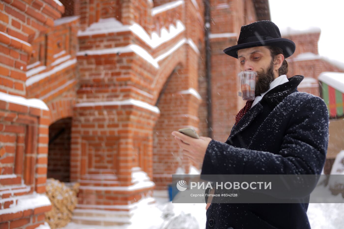 Снег в Москве