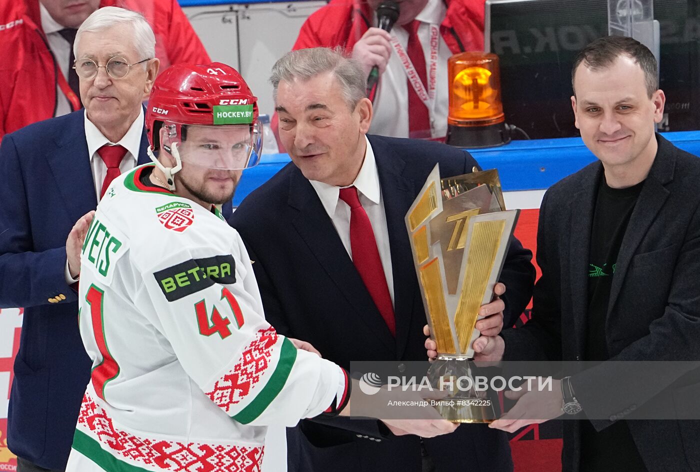 Хоккей. Кубок Первого канала. Матч Россия - Белоруссия