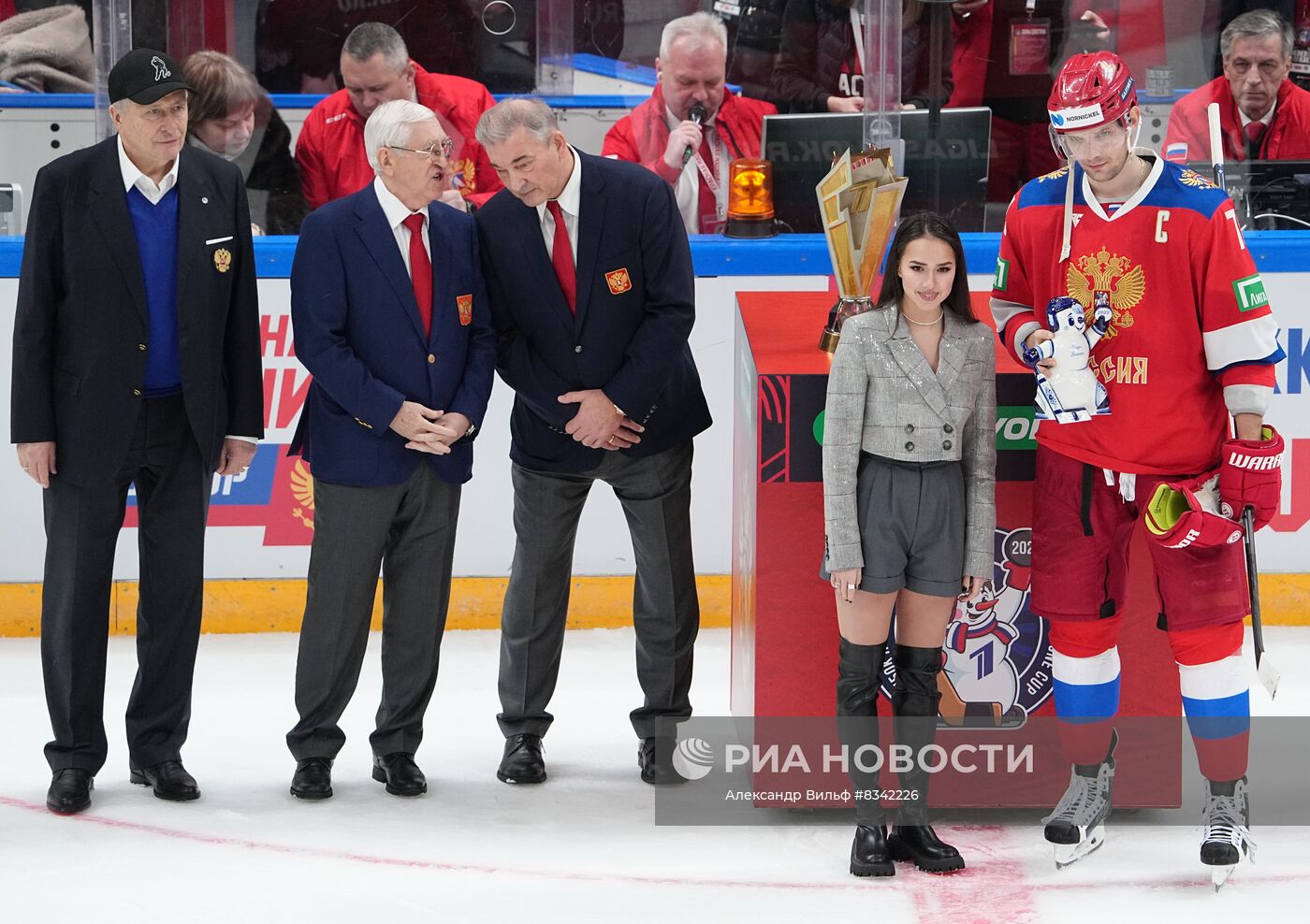 Хоккей. Кубок Первого канала. Матч Россия - Белоруссия