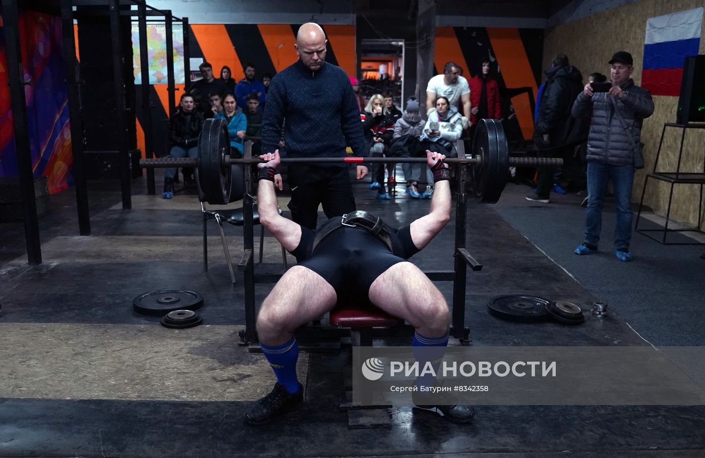Городской чемпионат по пауэрлифтингу в Мариуполе
