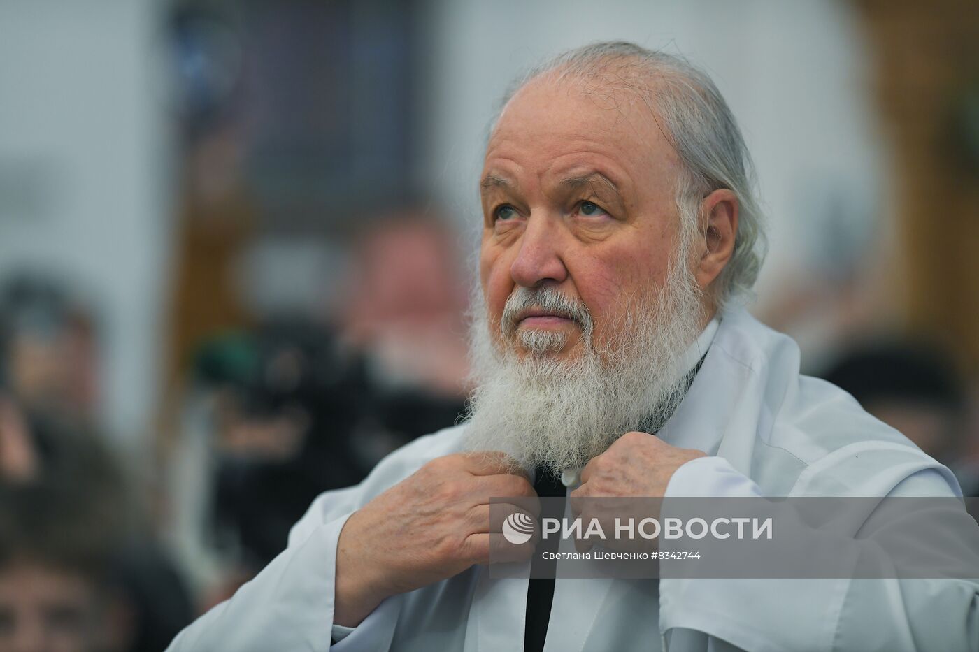 Патриаршее служение в день памяти Святителя Николая Чудотворца в Москве 