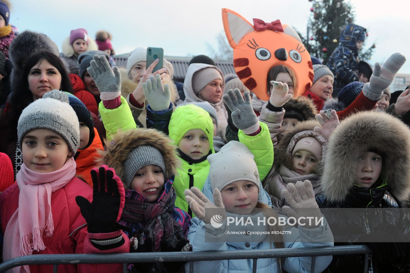 Поезд Деда Мороза в Тамбове