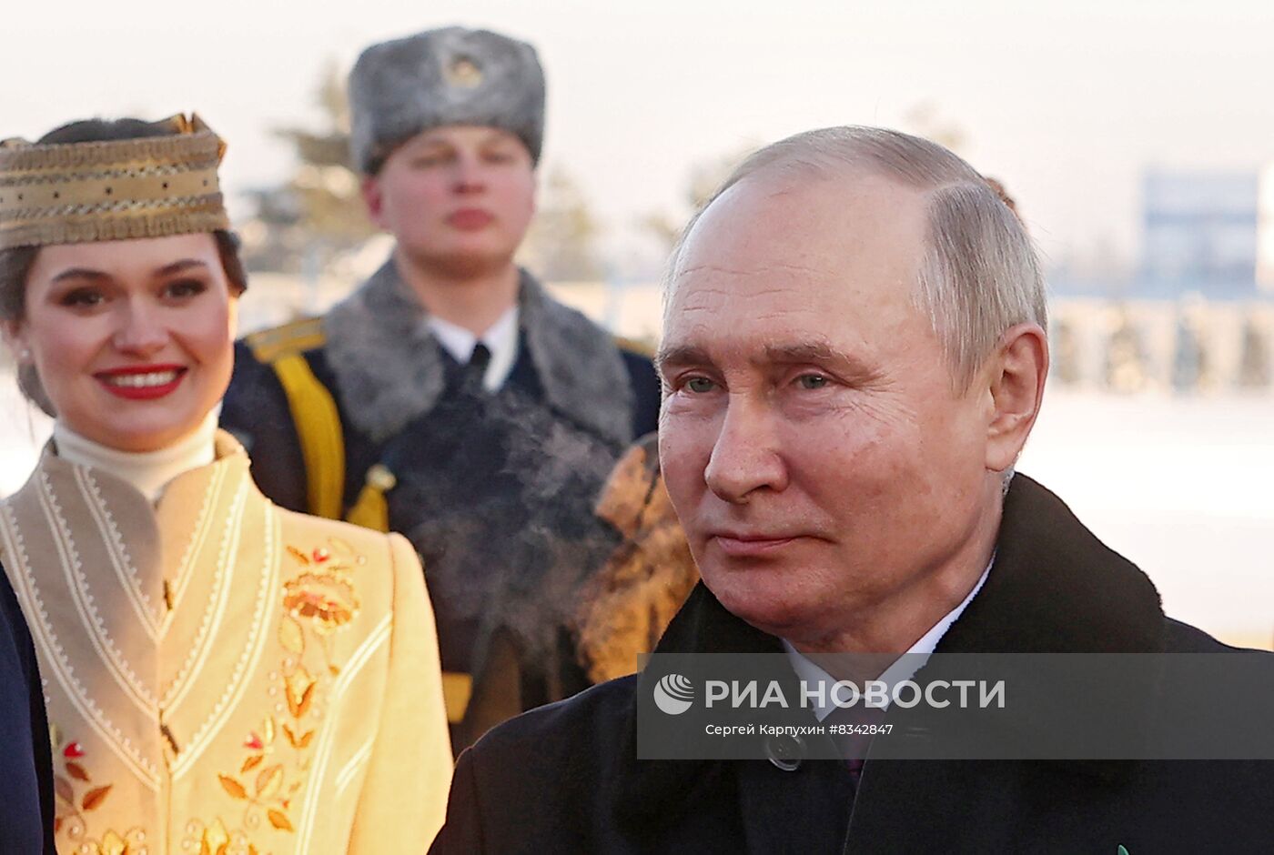 Рабочий визит президента РФ В. Путина в Белоруссию