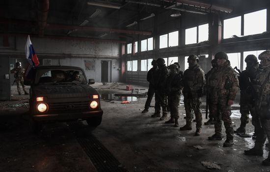 Раздача гуманитарной помощи от ОНФ мобилизованным 