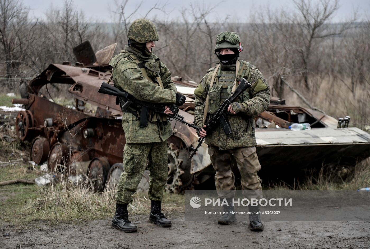 Раздача гуманитарной помощи от ОНФ мобилизованным 